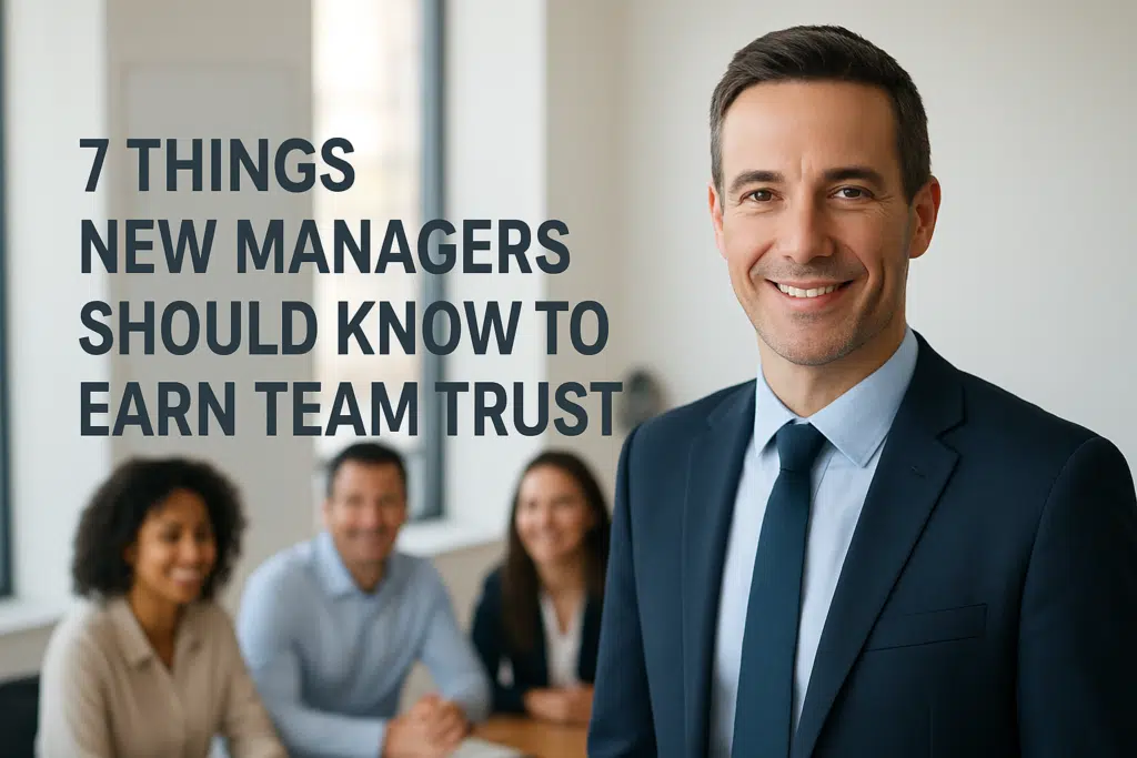 7 things new managers should know