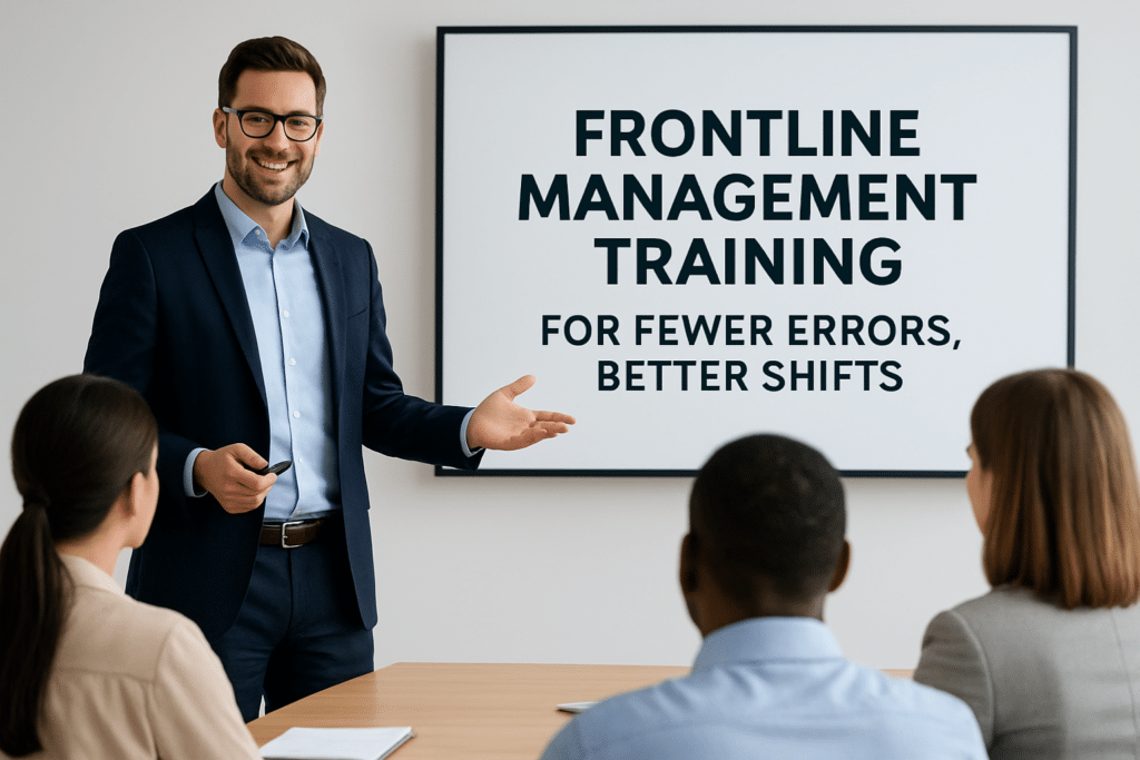 frontline management training