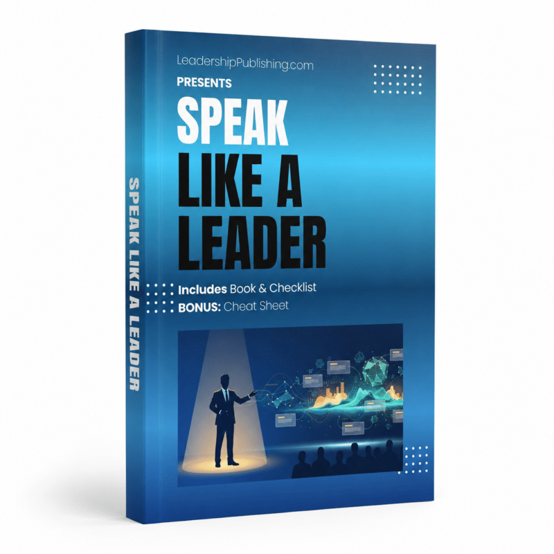 Speak Like a Leader - Leadership is all about communication if you are willing to invest the time and energy to learn.